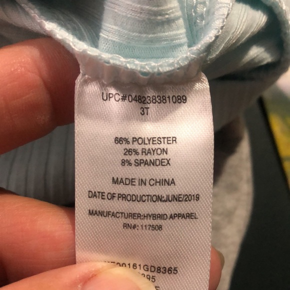 NEW Disney Moana Girls 2 Piece Set Top and Leggings Pants, Size 3T, Blue Gray - Picture 5 of 7